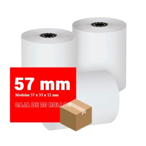 20 Rollos papel datáfono