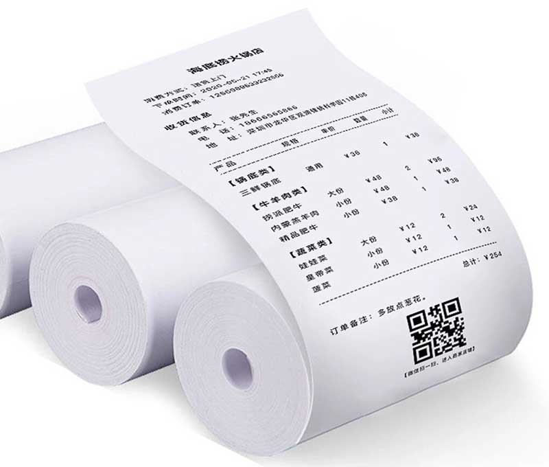 duración de papel térmico